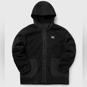 Black New Balance All Terrain Season Fleece Jacket - Medium